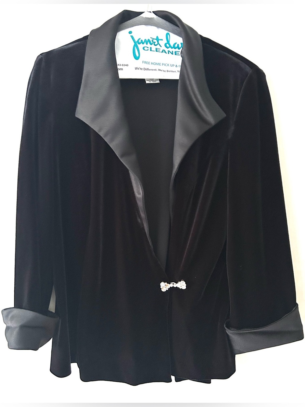 Alex Evenings Velvet blazer